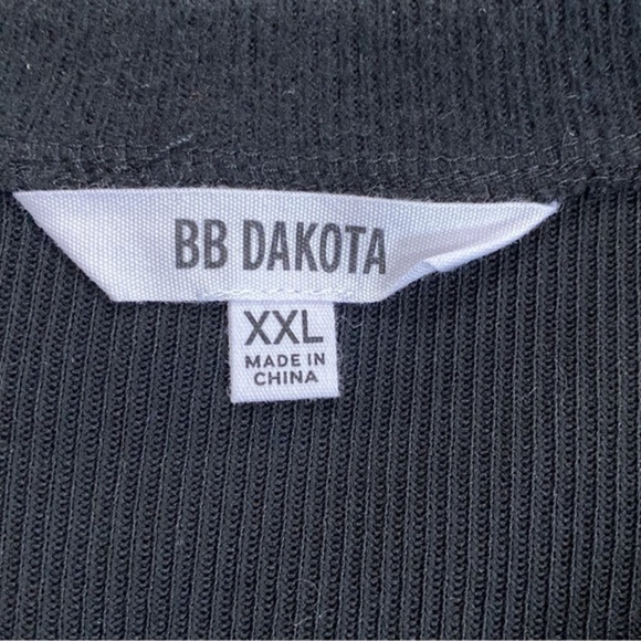 NWT BB Dakota Sweater Ribbed Lettuce Edge Plus XXL - Picture 7 of 11